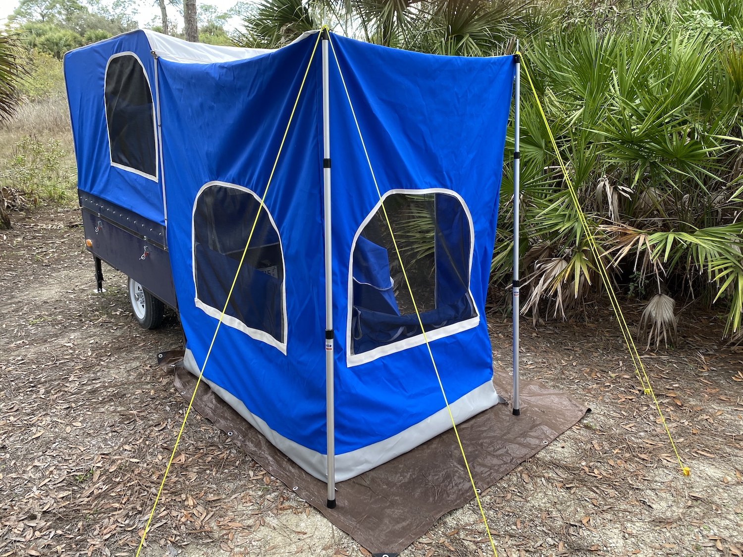 2.5 Kampereen tent camper K2 prototype goes on a diet